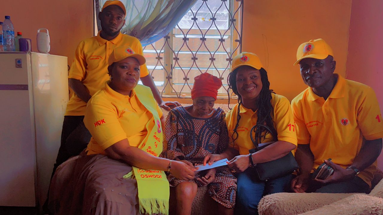 helping the elderly oshodi